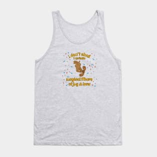 I don't shed, Ruby Cavalier King Charles Spaniel Tank Top